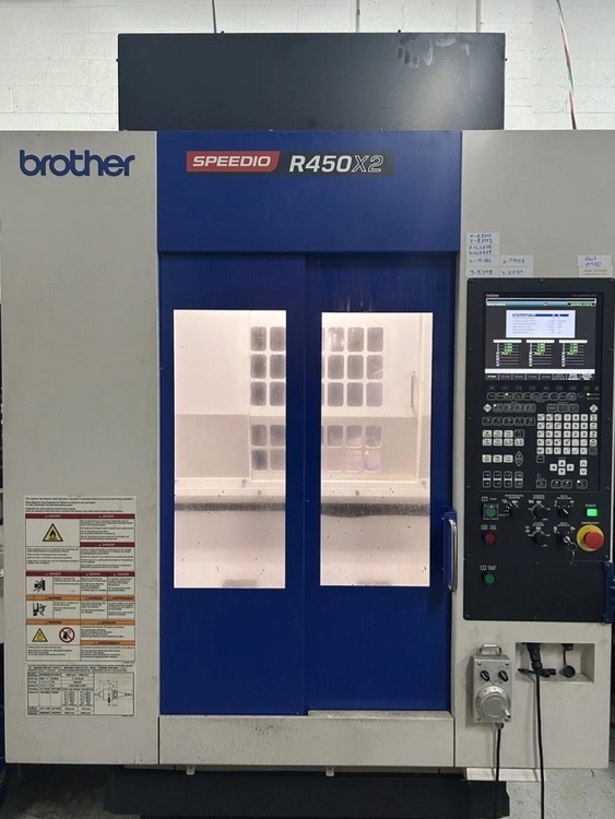 2021 BROTHER SPEEDIO R450X2 Vertical Machining Centers | Meridian Machinery, Inc.